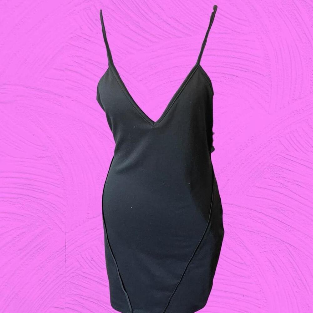 Nasty gal black bodycon mini